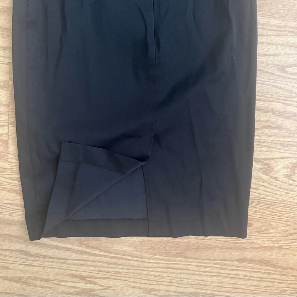 Italian made Elegant Black One-Shoulder Dress by SportStaff women’s size 8 - Picture 5 of 9